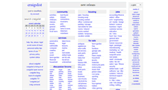 Desktop Screenshot of neworleans.craigslist.org