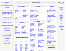 Tablet Screenshot of luxembourg.craigslist.org