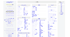 Desktop Screenshot of hiroshima.craigslist.jp