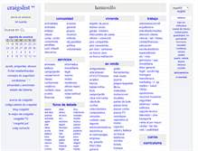 Tablet Screenshot of hermosillo.craigslist.com.mx