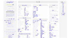 Desktop Screenshot of nagoya.craigslist.jp