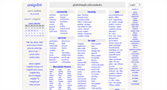 Desktop Screenshot of plattsburgh.craigslist.org