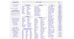Desktop Screenshot of outerbanks.craigslist.org