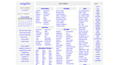Desktop Screenshot of eastidaho.craigslist.org