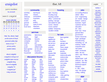 Tablet Screenshot of flint.craigslist.org
