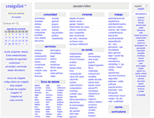 Tablet Screenshot of montevideo.craigslist.org