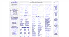 Desktop Screenshot of potsdam.craigslist.org