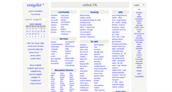 Desktop Screenshot of oxford.craigslist.co.uk
