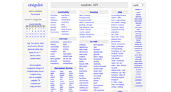 Desktop Screenshot of mankato.craigslist.org