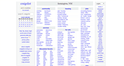 Desktop Screenshot of farmington.craigslist.org
