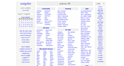 Desktop Screenshot of jxn.craigslist.org