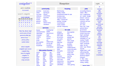 Desktop Screenshot of hampshire.craigslist.co.uk
