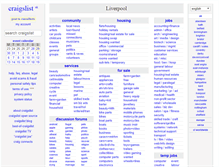 Tablet Screenshot of liverpool.craigslist.co.uk