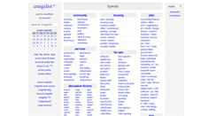 Desktop Screenshot of kuwait.craigslist.org