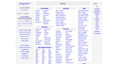 Desktop Screenshot of kerala.craigslist.co.in