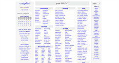 Desktop Screenshot of greatfalls.craigslist.org