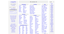 Desktop Screenshot of desmoines.craigslist.org