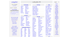 Desktop Screenshot of northplatte.craigslist.org