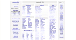 Desktop Screenshot of bismarck.craigslist.org