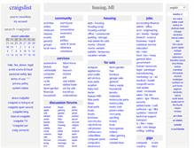 Tablet Screenshot of lansing.craigslist.org