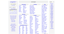 Desktop Screenshot of managua.craigslist.org