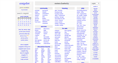 Desktop Screenshot of eastky.craigslist.org
