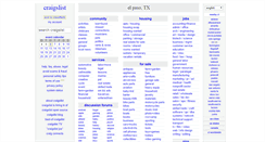 Desktop Screenshot of elpaso.craigslist.org