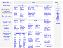 Tablet Screenshot of jaipur.craigslist.co.in